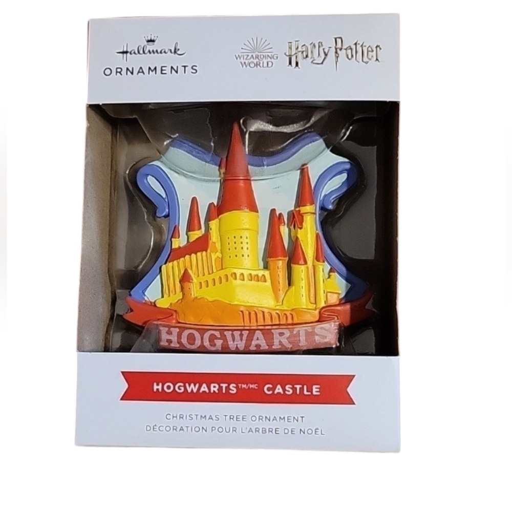 Wizarding world Harry Potter Hogwarts Castle Hallmark Christmas Tree Ornament